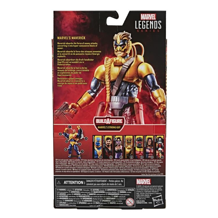 Marvel Legends Maverick Action Figure (Strong Guy BAF) Gallery Image 9