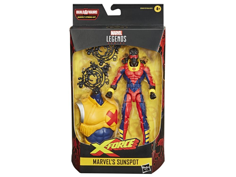 X-Force Marvel Legends Sunspot Action Figure (Strong Guy BAF) Gallery Image 8