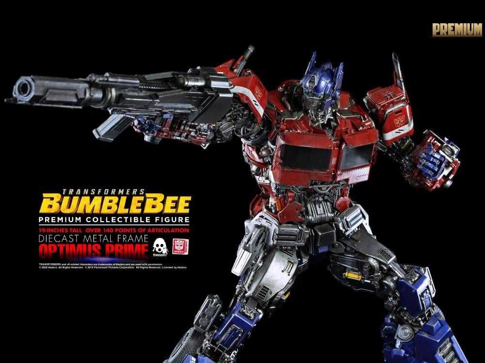 Transformers: Bumblebee Premium Collectible Optimus Prime