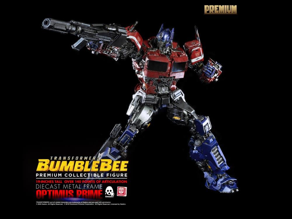Transformers: Bumblebee Premium Collectible Optimus Prime