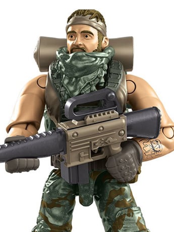 Call of Duty Mega Construx Heroes Frank Woods Gallery Image 2