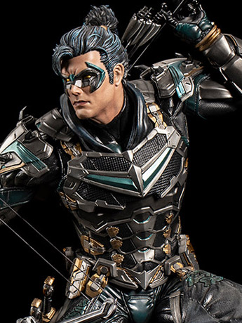 DC Premium Collectibles Samurai Series Nightwing 1/4 Scale Limited Edition Statue Gallery Image 2