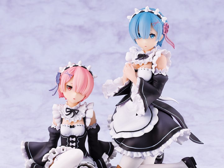 Re:Zero Starting Life in Another World Ram & Rem 1/8 Scale Figures Gallery Image 1