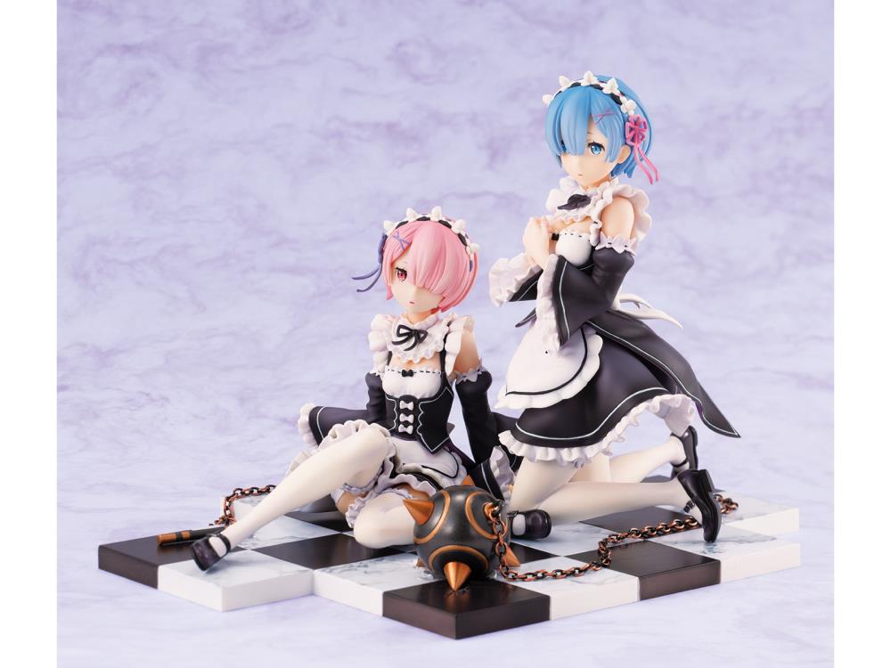 Re:Zero Starting Life in Another World Ram & Rem 1/8 Scale Figures Gallery Image 5