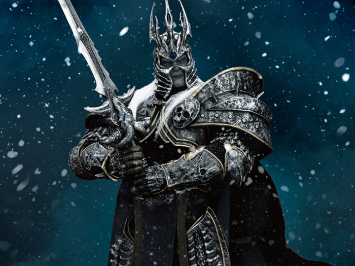 World of Warcraft Dynamic 8ction Heroes DAH-020 Lich King Arthas Gallery Image 1
