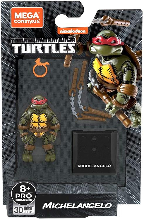 Teenage Mutant Ninja Turtles Mega Construx Heroes Michelangelo Gallery Image 6