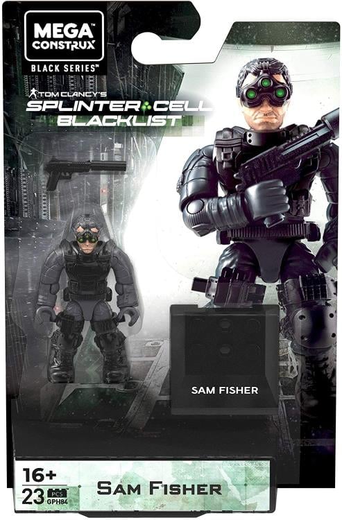Tom Clancy's Splinter Cell Mega Construx Black Series Sam Fisher Gallery Image 7