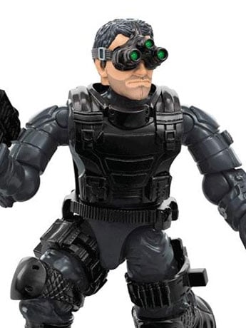 Tom Clancy's Splinter Cell Mega Construx Black Series Sam Fisher Gallery Image 2
