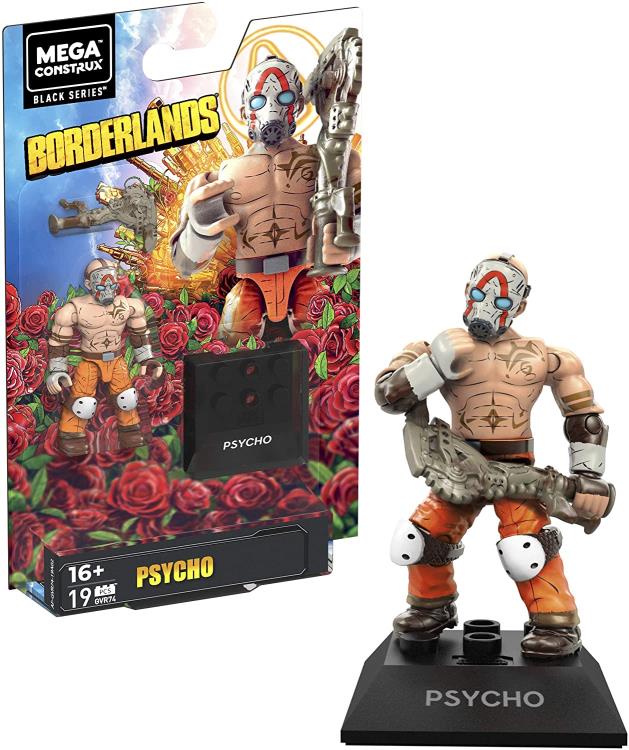 Borderlands Mega Construx Black Series Psycho Gallery Image 4
