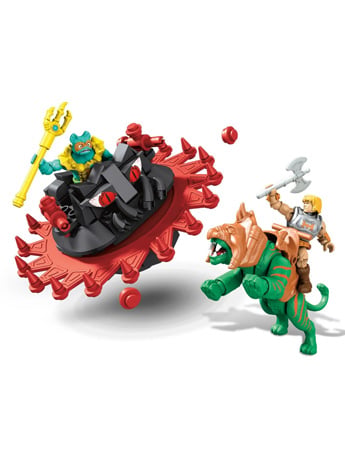Masters of the Universe Mega Construx Probuilder Battle Cat Vs. Roton Playset Gallery Image 2