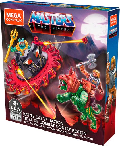 Masters of the Universe Mega Construx Probuilder Battle Cat Vs. Roton Playset Gallery Image 5