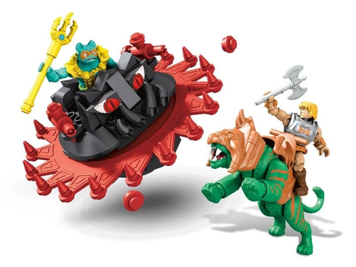 Masters of the Universe Mega Construx Probuilder Battle Cat Vs. Roton Playset Gallery Image 1