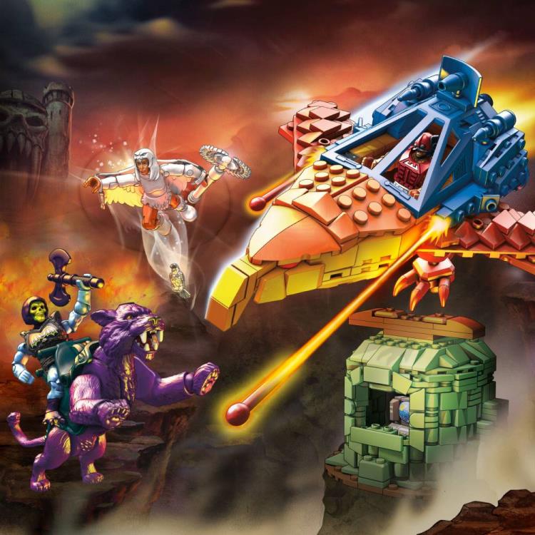 Masters of the Universe Mega Construx Probuilder Panthor at Point Dread Playset Gallery Image 4