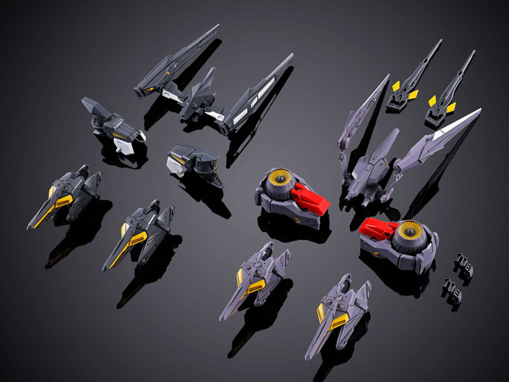 New Mobile Report Gundam Wing Dual Story: G-Unit HGAC Gundam Geminass 01 Assault Booster & High Mobility Unit 1/144 Scale Exclusive Expansion Set Gallery Image 1