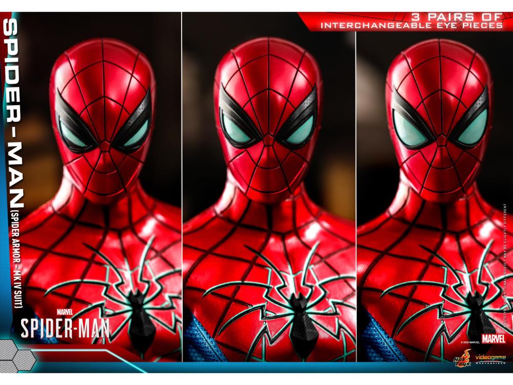 Marvel's Spider-Man VGM43 Spider-Man (Spider Armor MK IV) 1/6 Scale Collectible Figure Gallery Image 18
