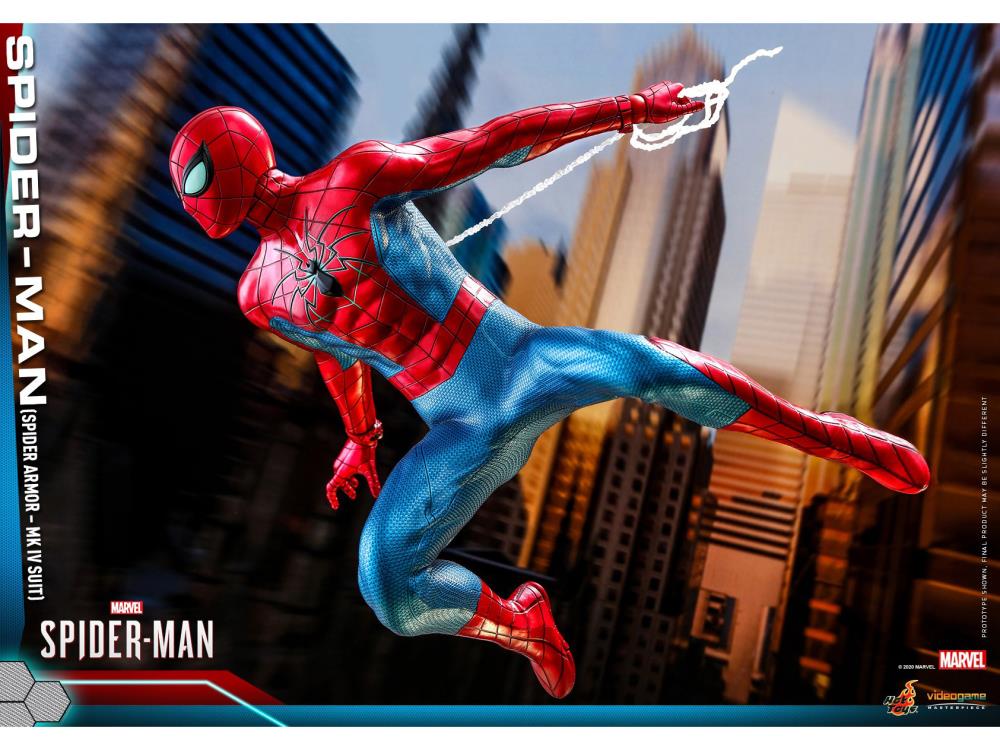 Marvel's Spider-Man VGM43 Spider-Man (Spider Armor MK IV) 1/6 Scale Collectible Figure Gallery Image 17