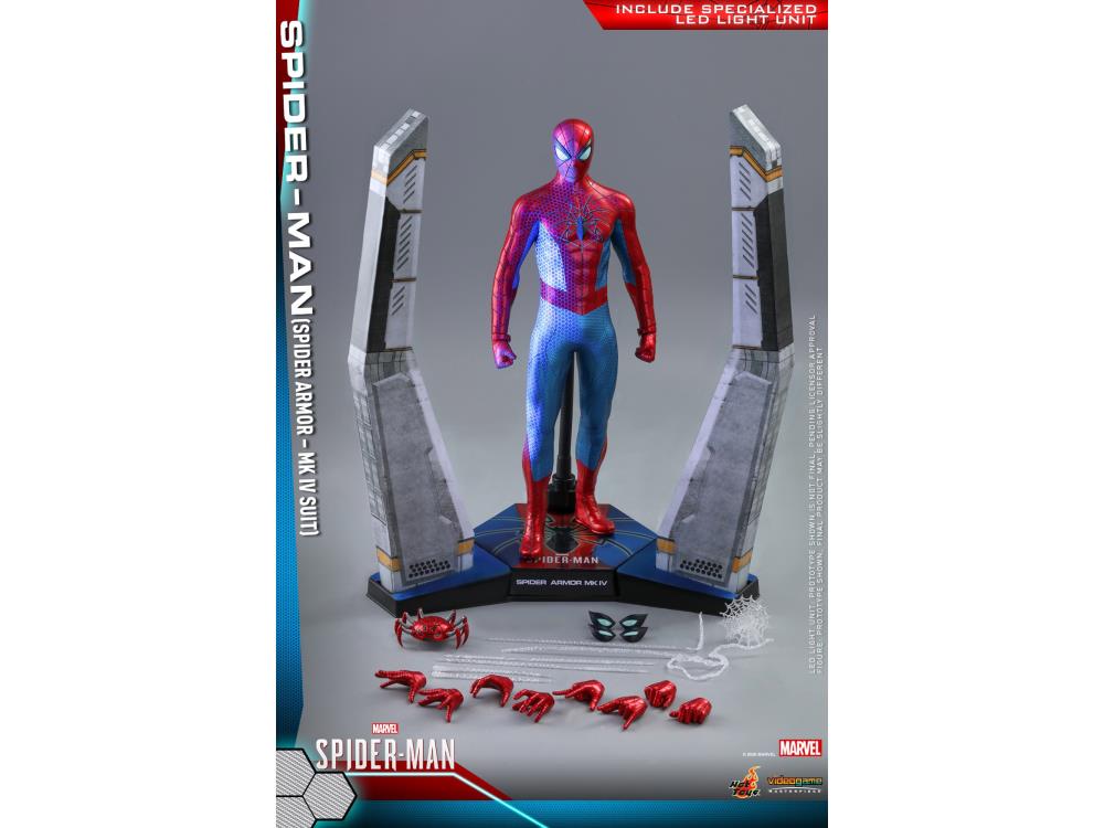 Marvel's Spider-Man VGM43 Spider-Man (Spider Armor MK IV) 1/6 Scale Collectible Figure Gallery Image 20