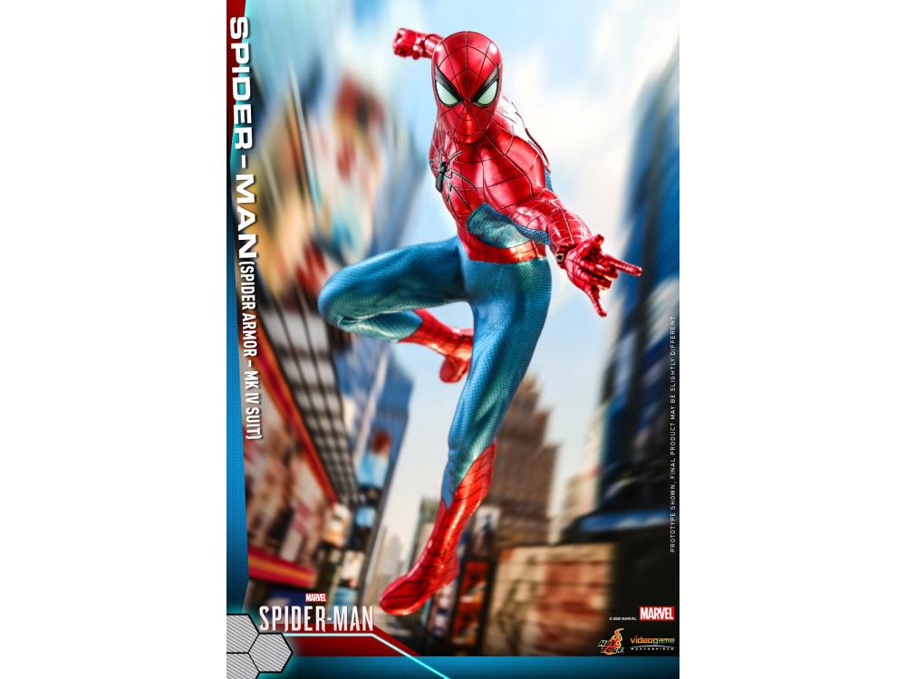 Marvel's Spider-Man VGM43 Spider-Man (Spider Armor MK IV) 1/6 Scale Collectible Figure Gallery Image 7