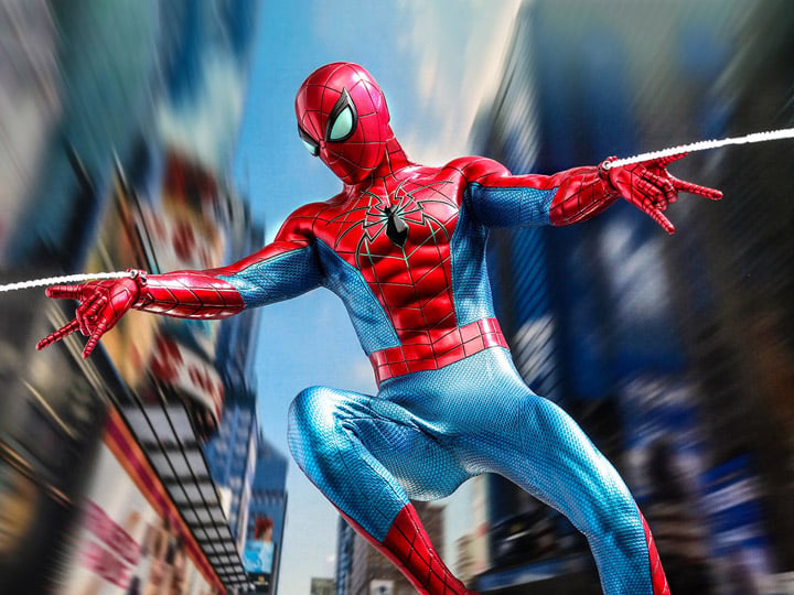 Marvel's Spider-Man VGM43 Spider-Man (Spider Armor MK IV) 1/6 Scale Collectible Figure Gallery Image 1