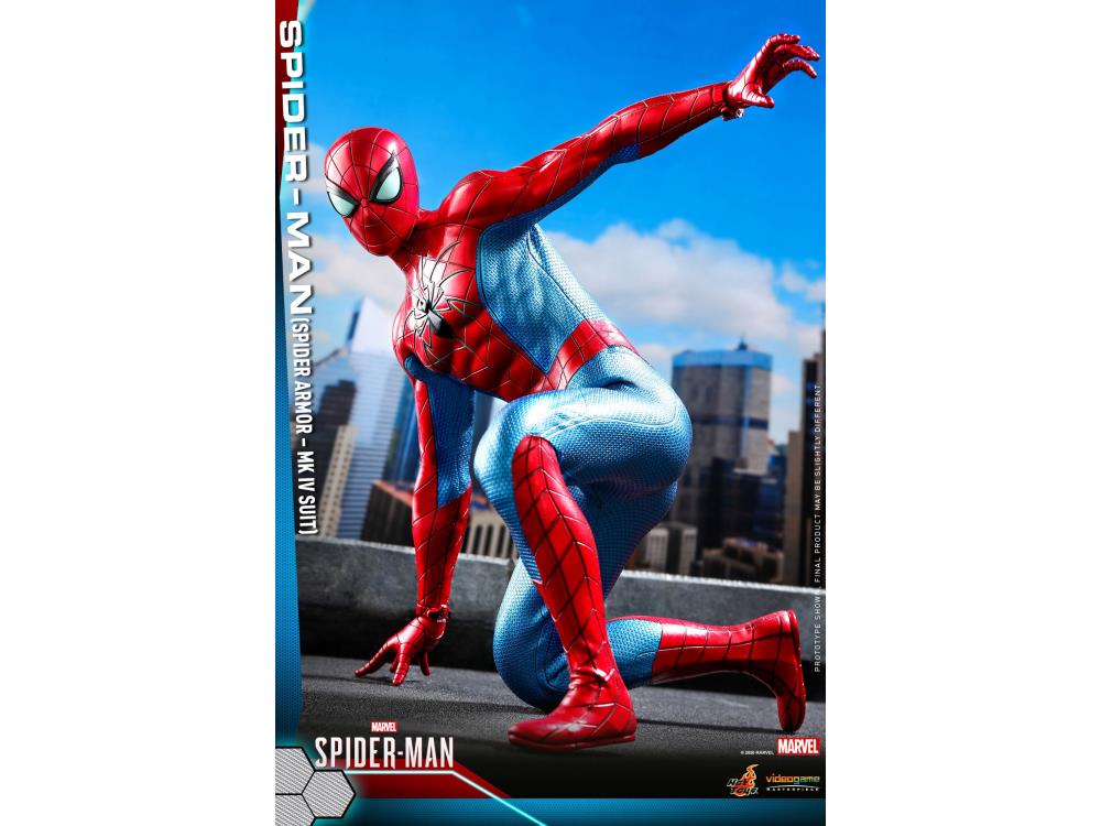 Marvel's Spider-Man VGM43 Spider-Man (Spider Armor MK IV) 1/6 Scale Collectible Figure Gallery Image 12