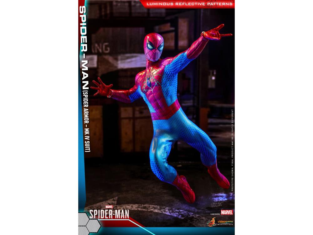 Marvel's Spider-Man VGM43 Spider-Man (Spider Armor MK IV) 1/6 Scale Collectible Figure Gallery Image 14