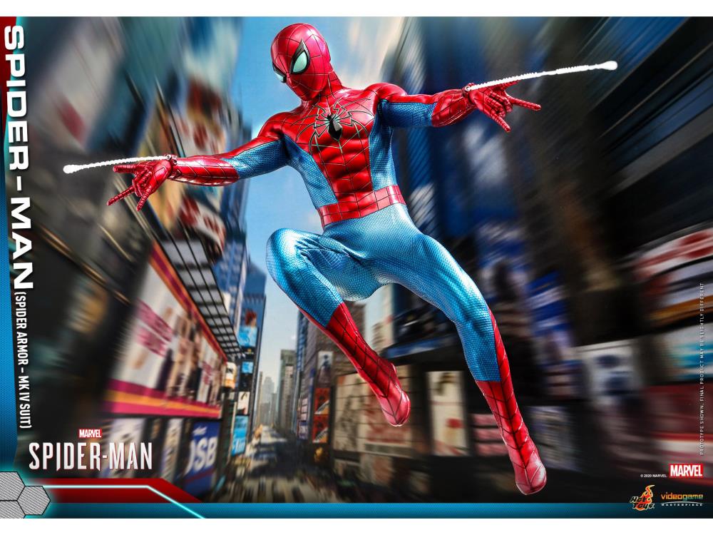 Marvel's Spider-Man VGM43 Spider-Man (Spider Armor MK IV) 1/6 Scale Collectible Figure Gallery Image 5