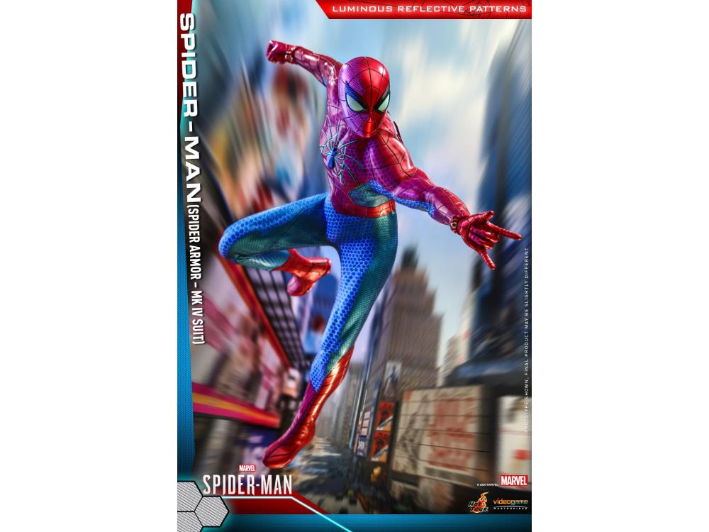 Marvel's Spider-Man VGM43 Spider-Man (Spider Armor MK IV) 1/6 Scale Collectible Figure Gallery Image 10
