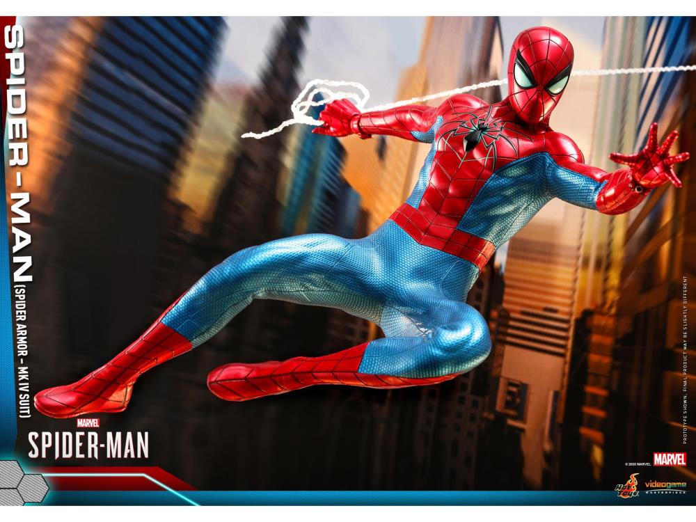 Marvel's Spider-Man VGM43 Spider-Man (Spider Armor MK IV) 1/6 Scale Collectible Figure Gallery Image 16