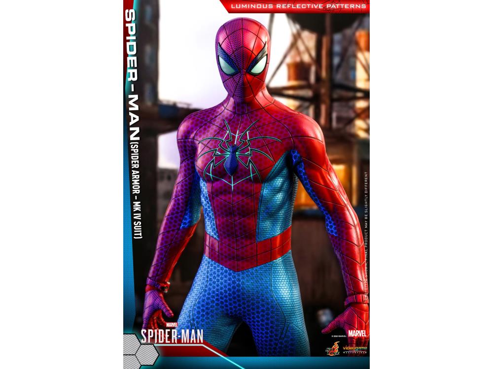 Marvel's Spider-Man VGM43 Spider-Man (Spider Armor MK IV) 1/6 Scale Collectible Figure Gallery Image 15