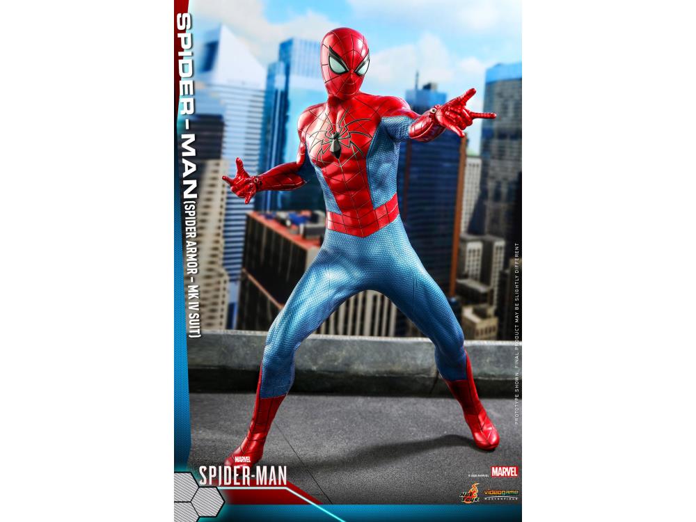 Marvel's Spider-Man VGM43 Spider-Man (Spider Armor MK IV) 1/6 Scale Collectible Figure Gallery Image 11