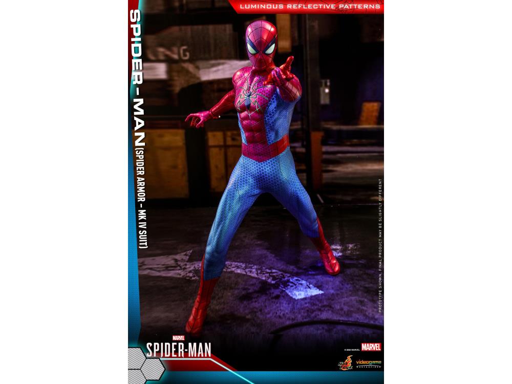 Marvel's Spider-Man VGM43 Spider-Man (Spider Armor MK IV) 1/6 Scale Collectible Figure Gallery Image 13