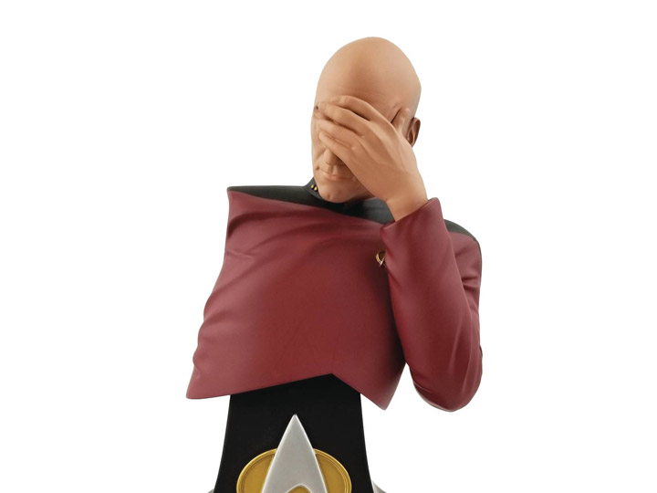 Star Trek Captain Jean-Luc Picard (Facepalm) Bust SDCC 2020 Exclusive Gallery Image 1