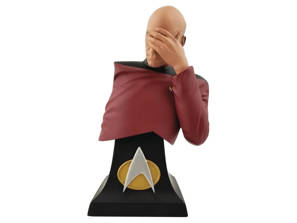 Star Trek Captain Jean-Luc Picard (Facepalm) Bust SDCC 2020 Exclusive Gallery Image 3