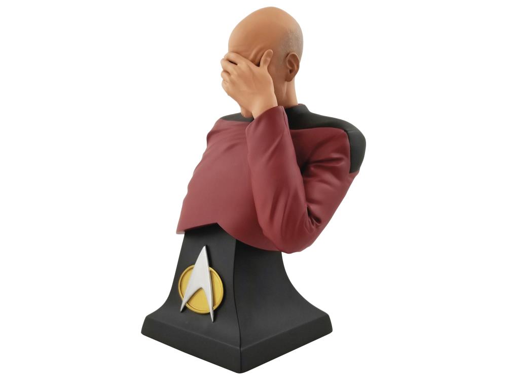 Star Trek Captain Jean-Luc Picard (Facepalm) Bust SDCC 2020 Exclusive Gallery Image 4