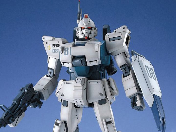 Mobile Suit Gundam: The 08th MS Team MG RX-79(G) Ez-8 Gundam Ez-8 1/100 Scale Model Kit Gallery Image 1