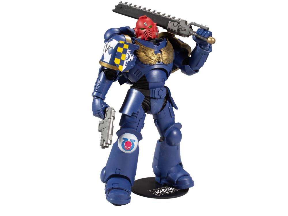 Warhammer 40,000 Ultramarines Primaris Assault Intercessor Action Figure Gallery Image 3