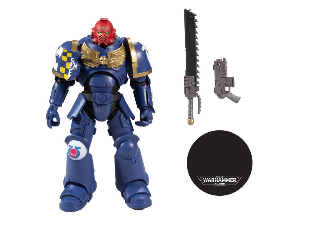 Warhammer 40,000 Ultramarines Primaris Assault Intercessor Action Figure Gallery Image 8
