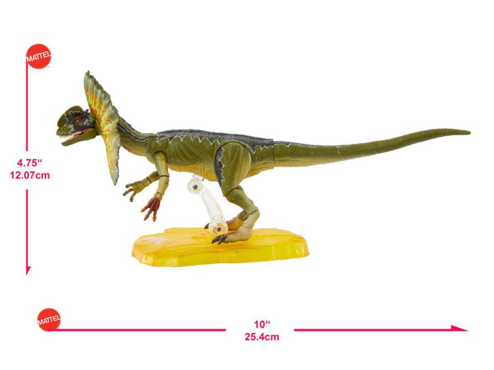 Jurassic Park Amber Collection Dilophosaurus Gallery Image 9