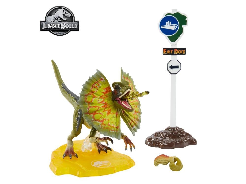 Jurassic Park Amber Collection Dilophosaurus Gallery Image 10