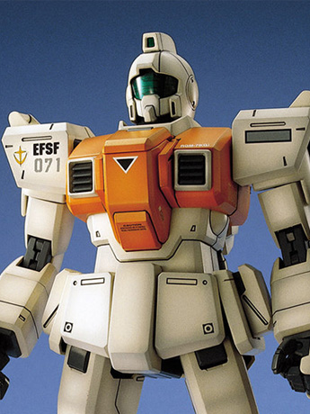 Mobile Suit Gundam: The 08th MS Team MG RGM-79(G) GM Ground Type 1/100 Scale Model Kit Gallery Image 2