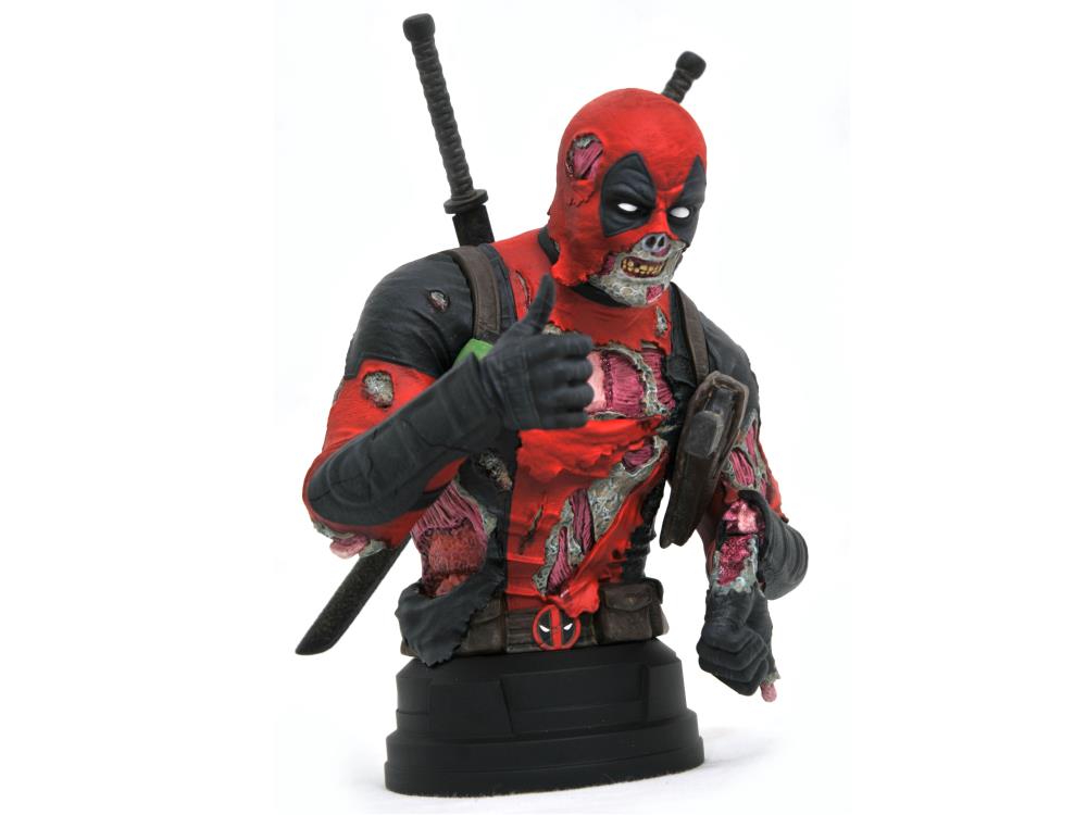 Marvel Deadpool Zombie 1/6 Scale SDCC 2020 Exclusive Bust Gallery Image 6