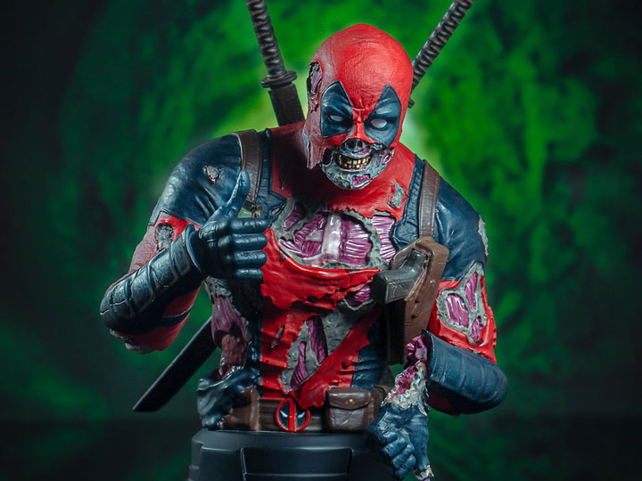 Marvel Deadpool Zombie 1/6 Scale SDCC 2020 Exclusive Bust Gallery Image 1