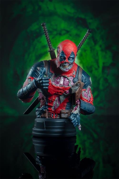 Marvel Deadpool Zombie 1/6 Scale SDCC 2020 Exclusive Bust Gallery Image 7