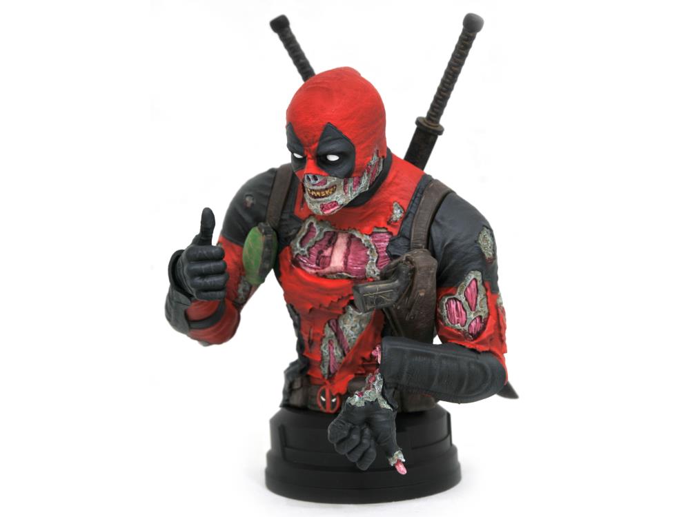 Marvel Deadpool Zombie 1/6 Scale SDCC 2020 Exclusive Bust Gallery Image 5