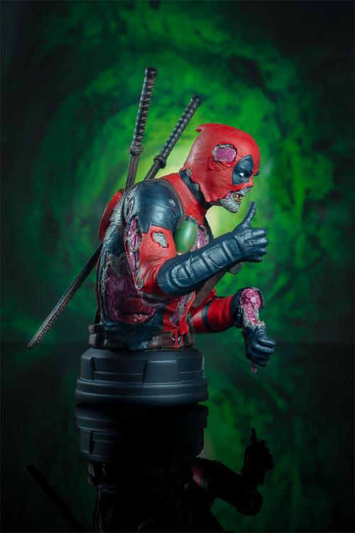 Marvel Deadpool Zombie 1/6 Scale SDCC 2020 Exclusive Bust Gallery Image 8