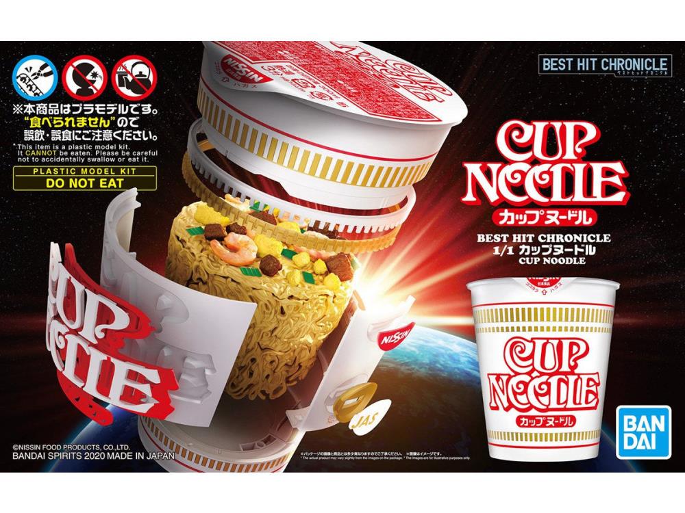 Nissin Best Hit Chronicle Series Cup Noodle Model Kit Gallery Image 14