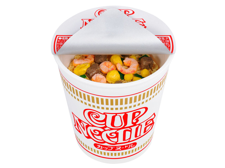 Nissin Best Hit Chronicle Series Cup Noodle Model Kit Gallery Image 1