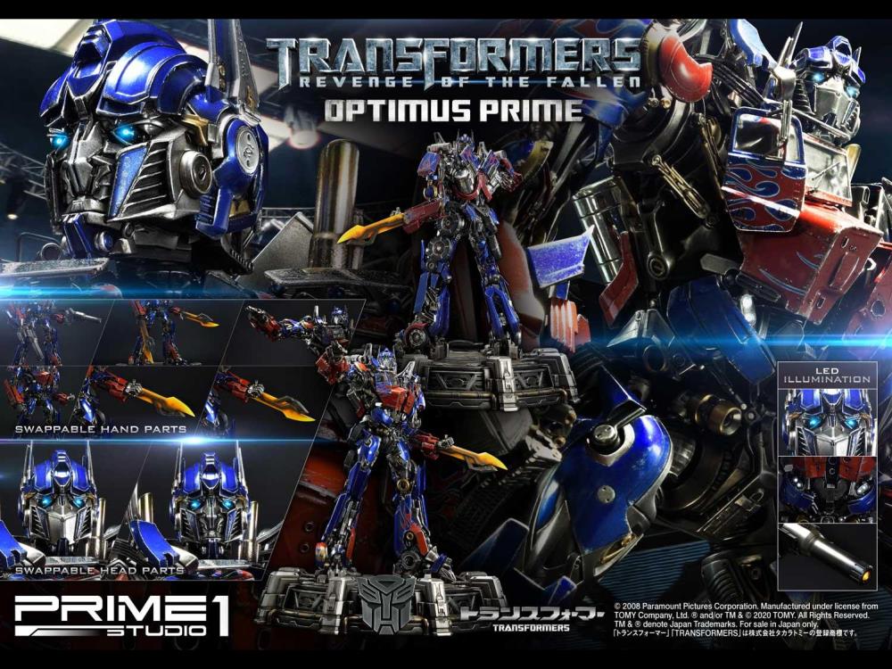 Transformers: Revenge of the Fallen Museum Masterline Optimus Prime Statue Gallery Image 26