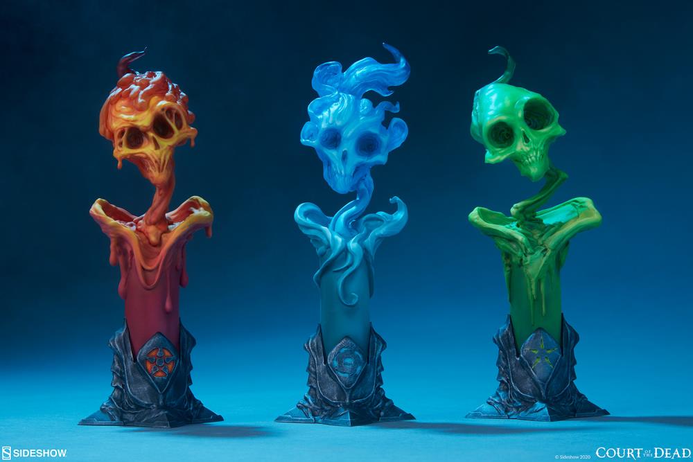Court of the Dead The Lighter Side of Darkness: Faction Candle Statue Set Gallery Image 3