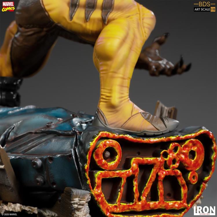 X-Men Battle Diorama Series Sabretooth 1/10 Art Scale Statue Gallery Image 13